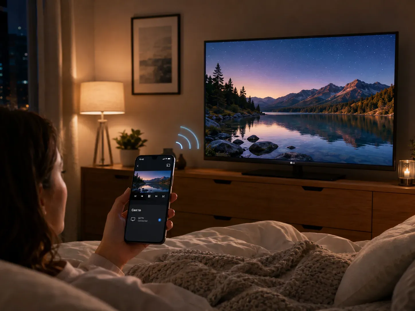mirror Android on LG screen