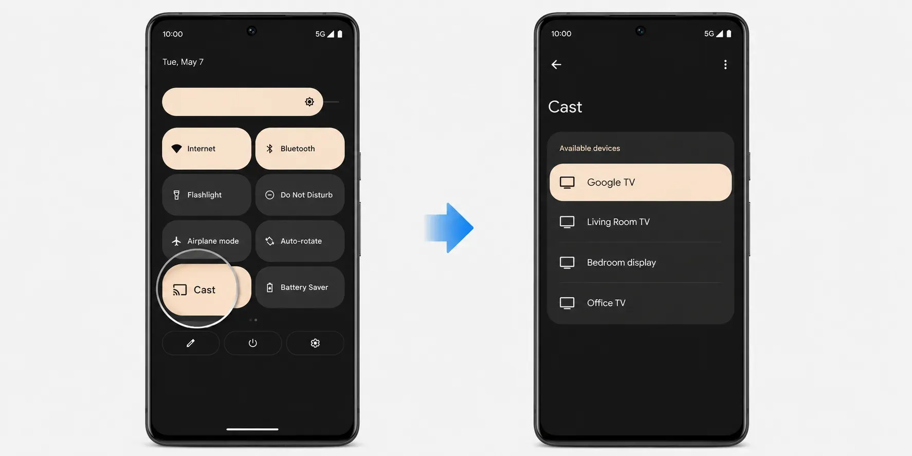 how to stream a game to TV using Chromecast