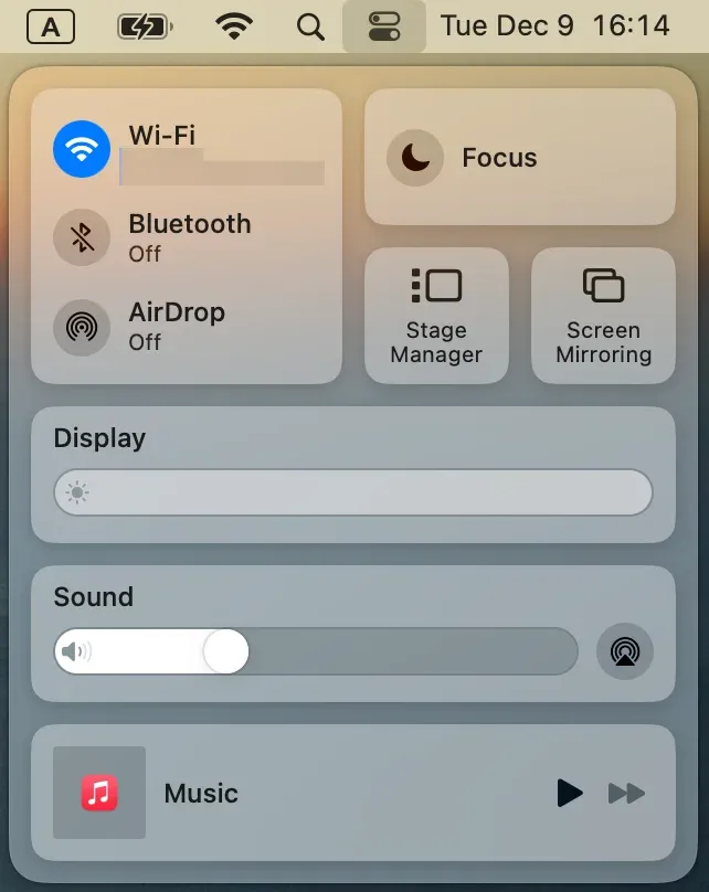 find Screen Mirroring on Mac