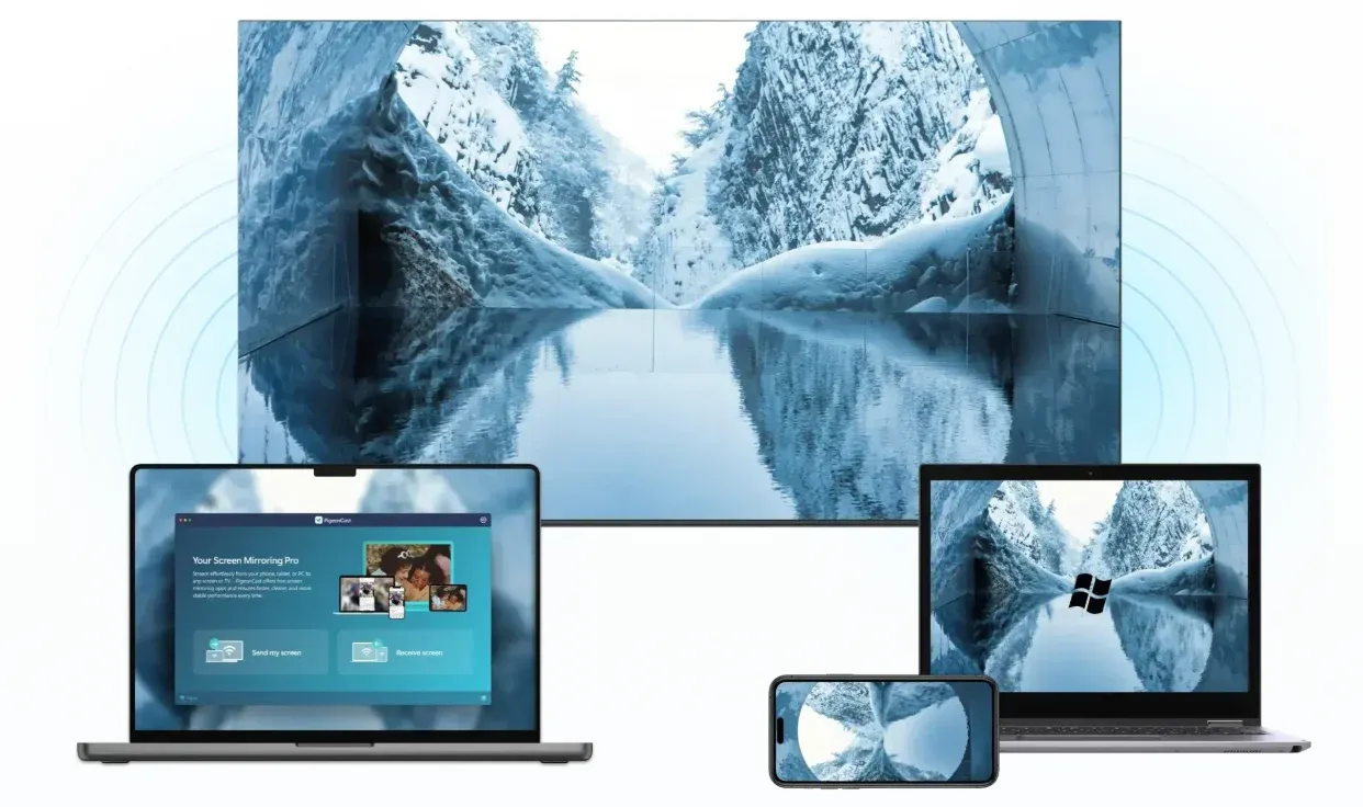 PigeonCast for Mac screen mirroring