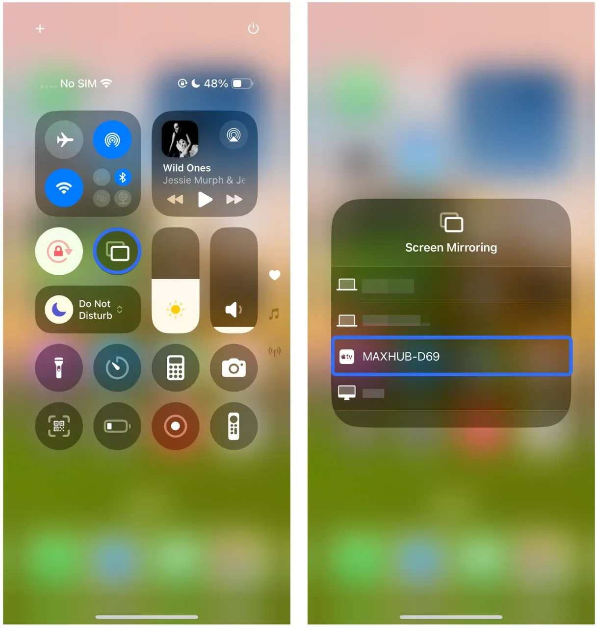 how to stream iPhone screen using AirPlay