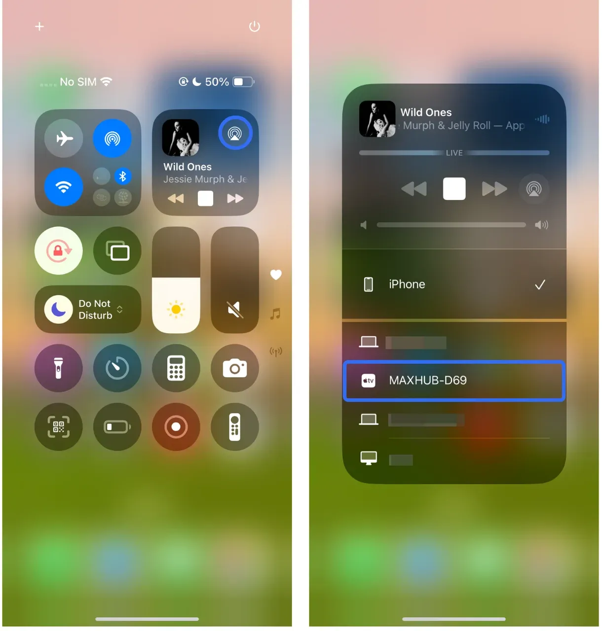 how to stream music from iPhone using AirPlay