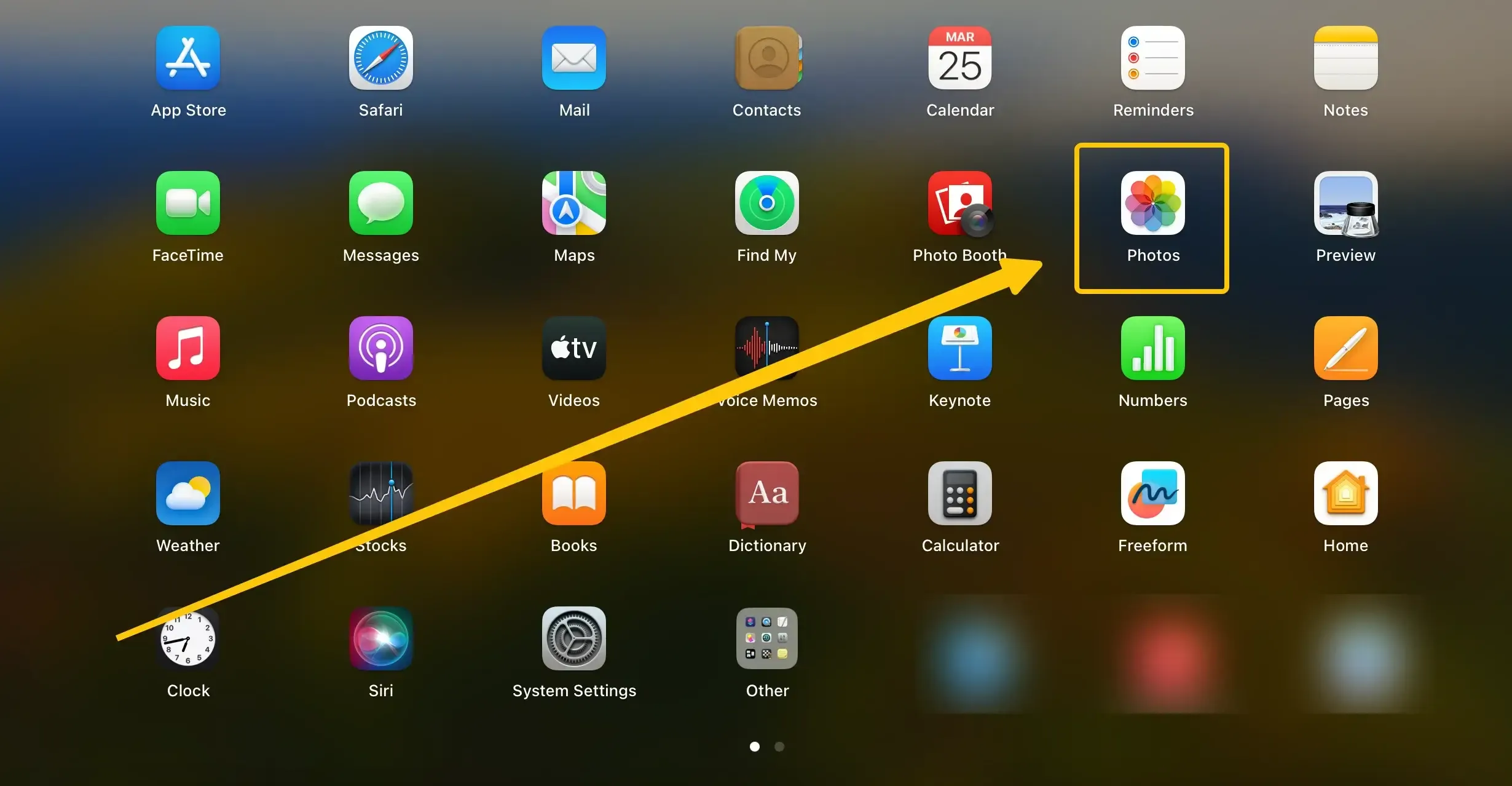 Photos app on your Mac