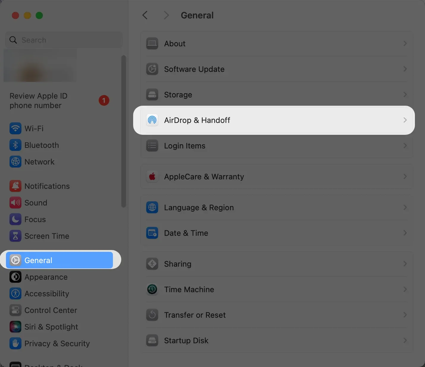 AirDrop & Handoff