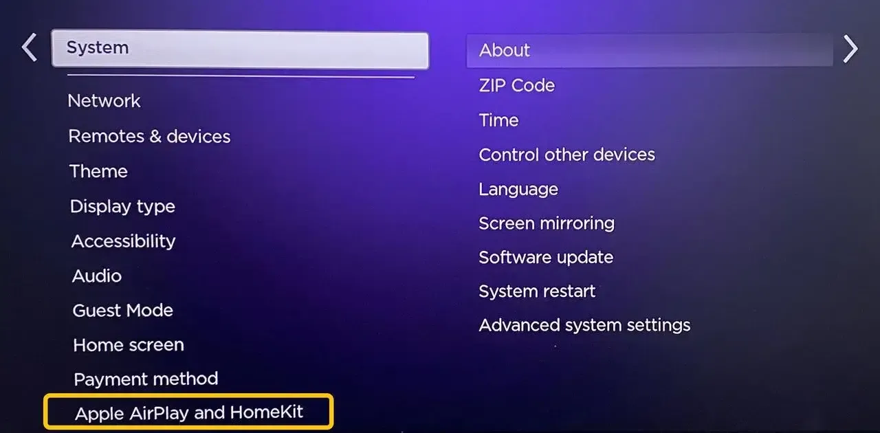 AirPlay and HomeKit on Roku