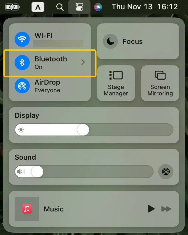 Bluetooth on Mac
