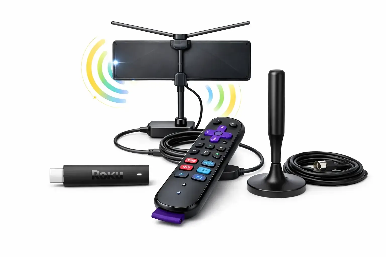 Roku Stick and an OTA Antenna