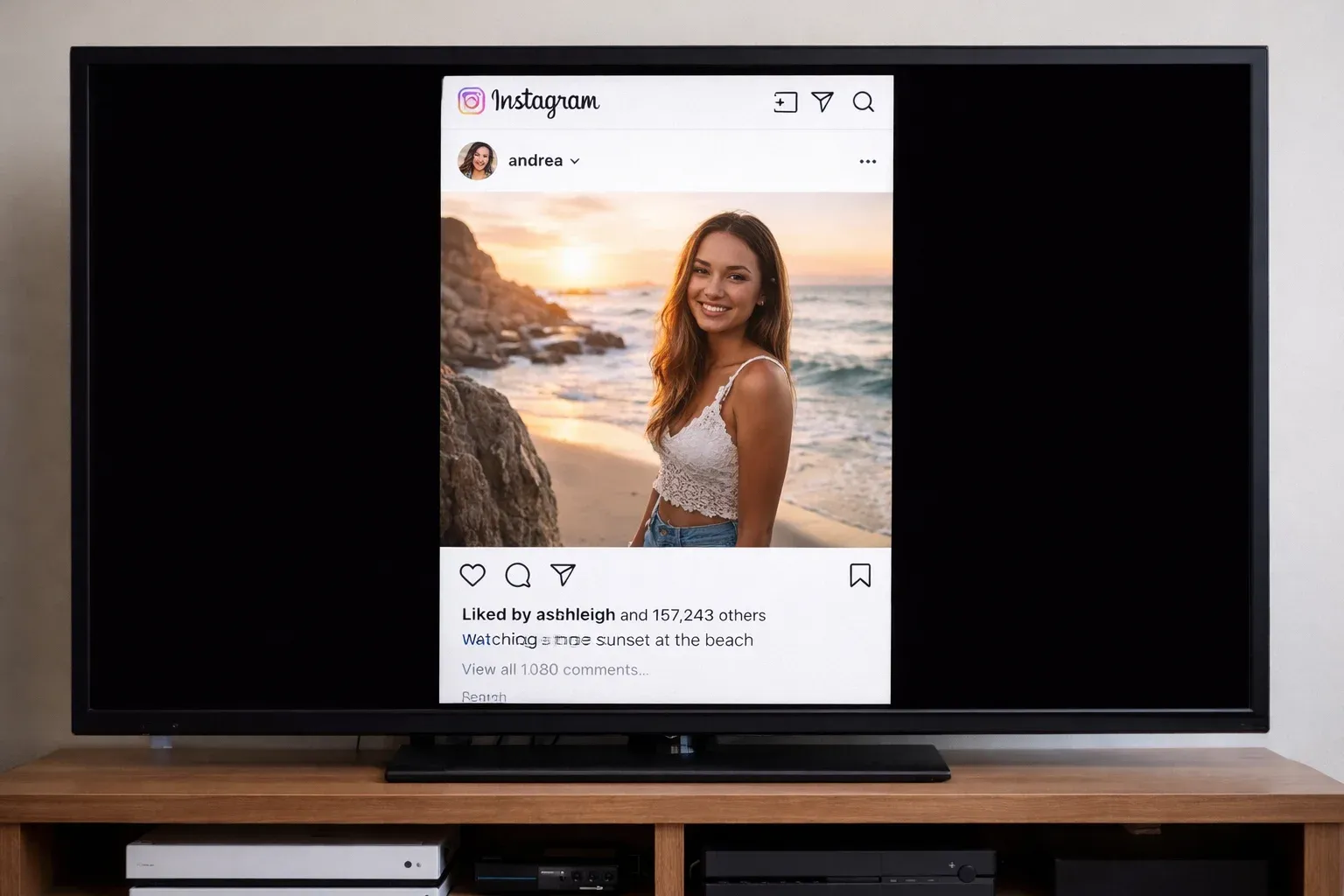 Cast Instagram to TV