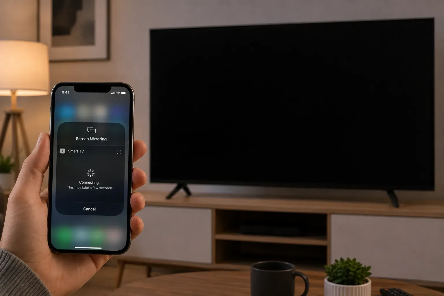 iPhone Mirroring time out