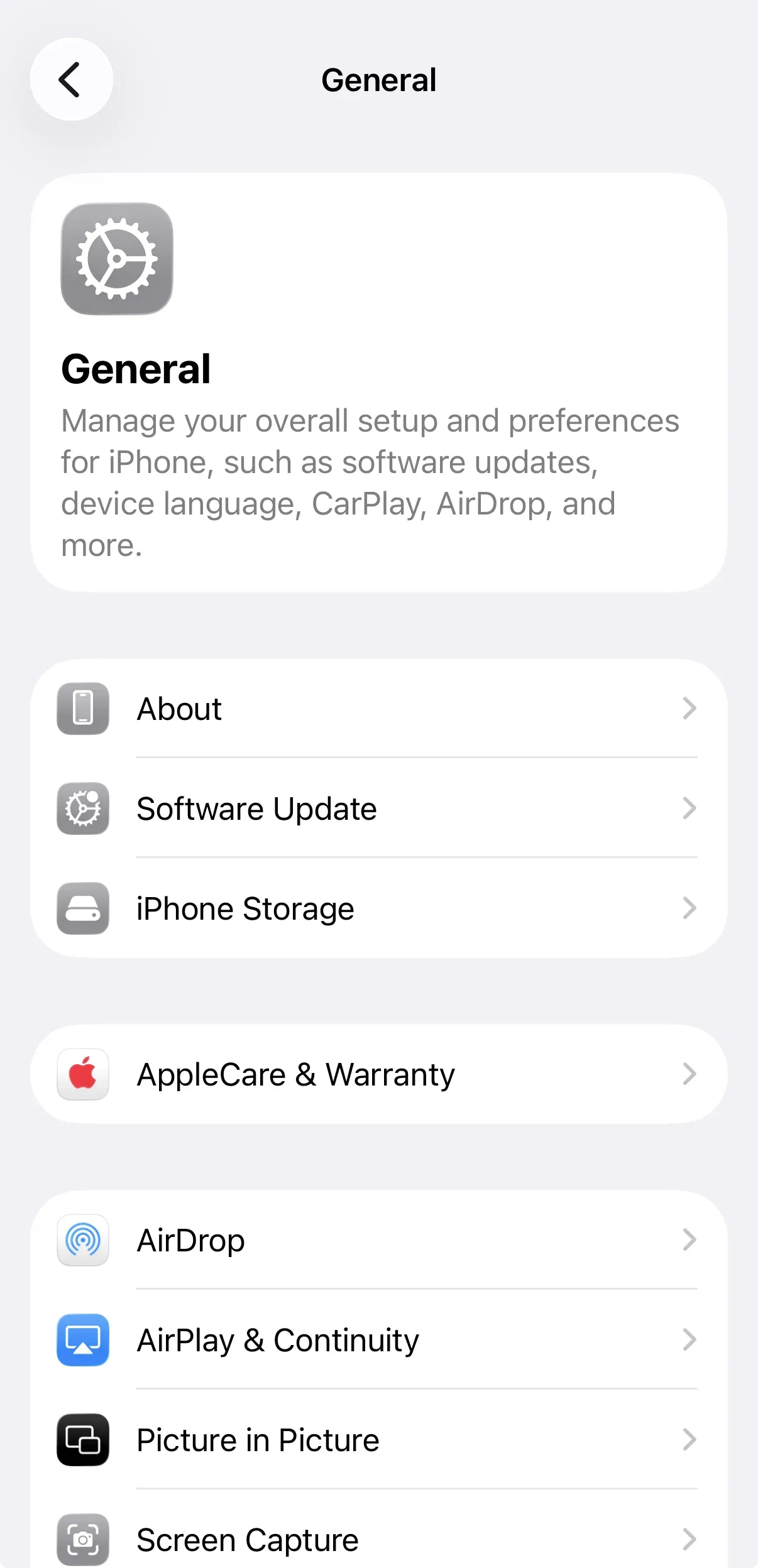 update iPhone to solve iPhone Mirroring issues