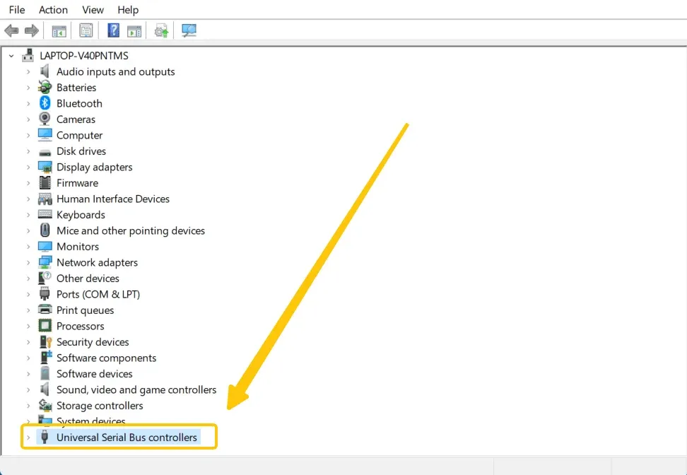 Universal Serial Bus controllers option