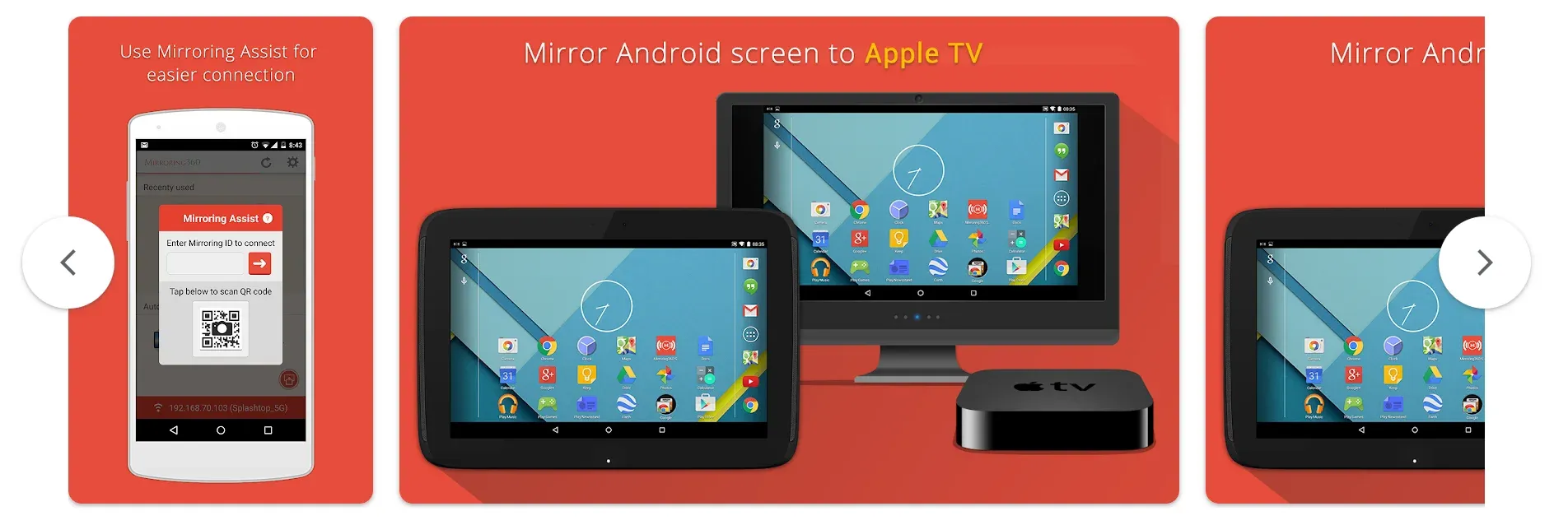 Mirroring360 app info