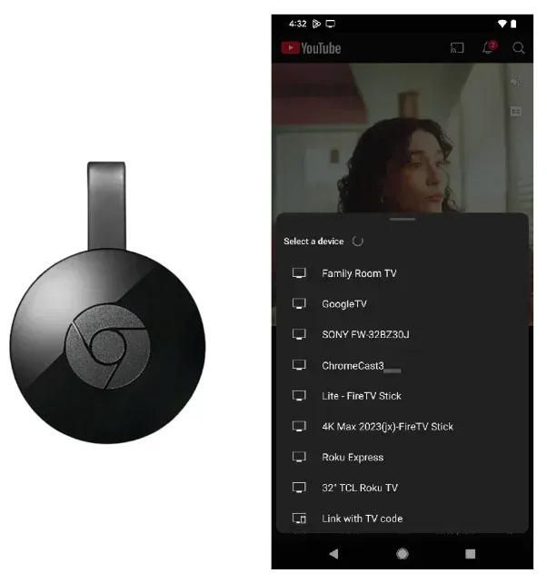 how to use Chromecast for screen mirroring