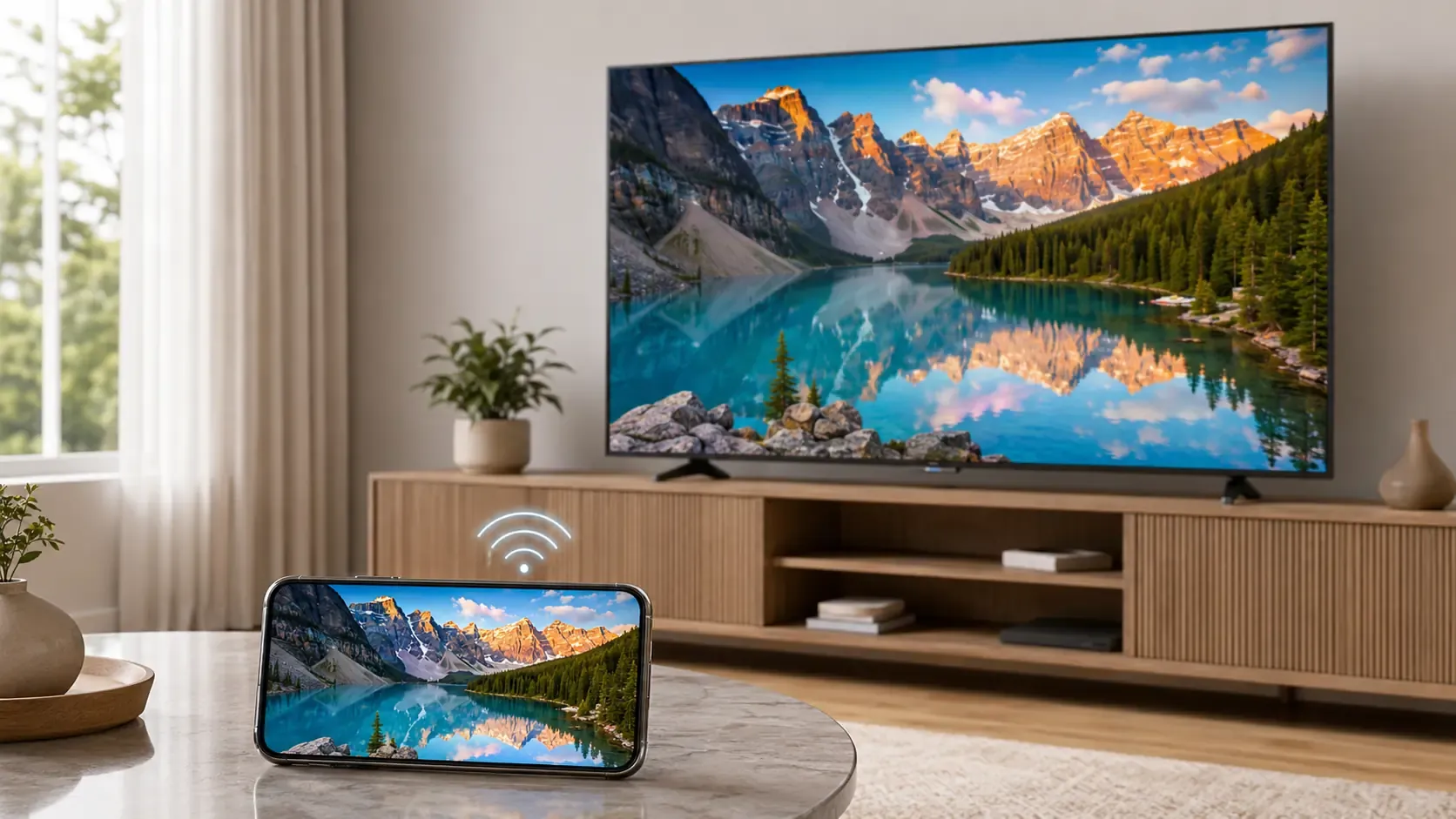screen mirror from phone to TV