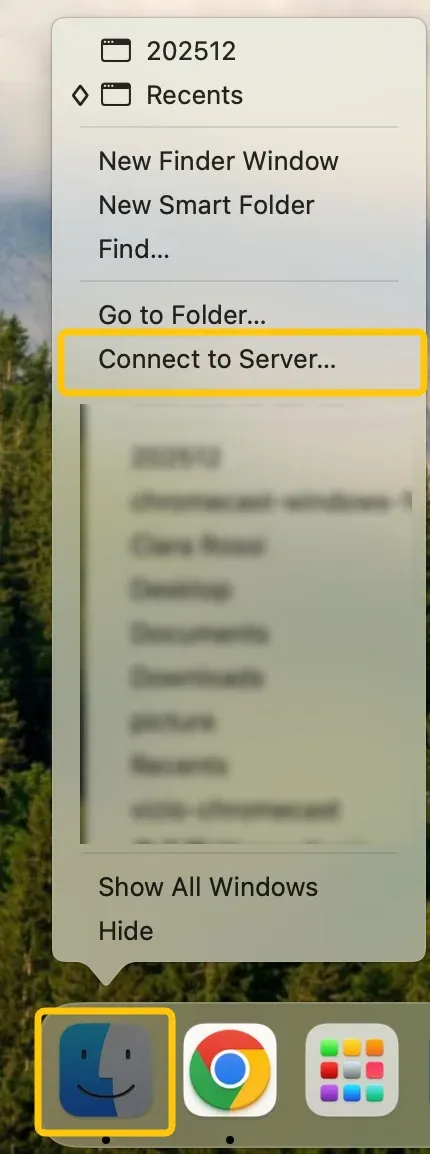 Connect to Server