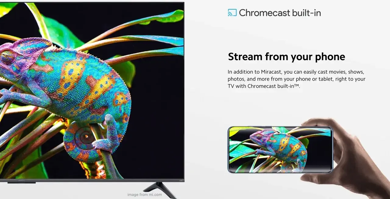 Mi TV with Chromecast