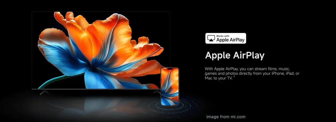 Xiaomi TV S Mini LED 98 (2026) with AirPlay support