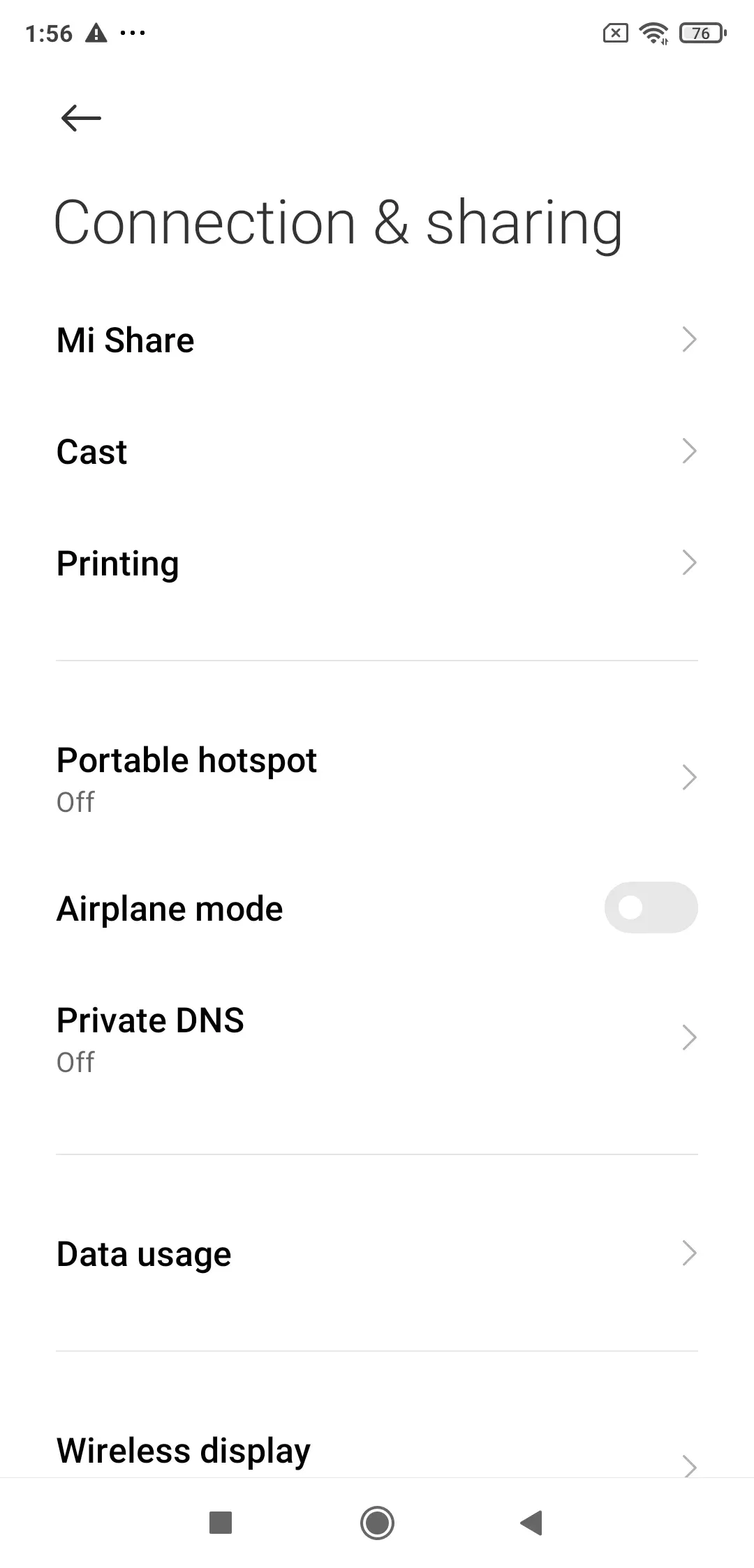 enable Miracast on Xiaomi phone