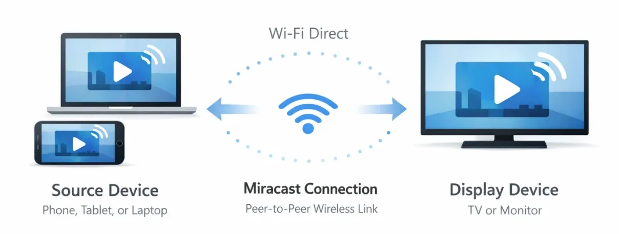 How does Miracast work