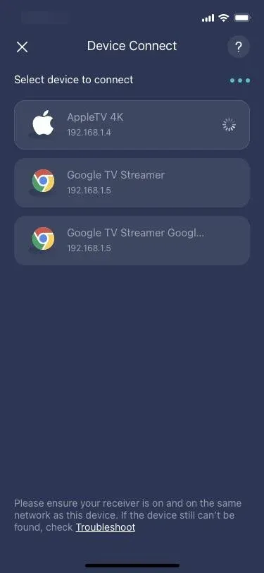 Device list