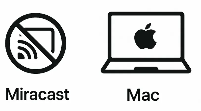 no Miracast on Mac