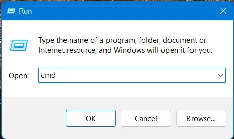 cmd Command prompt