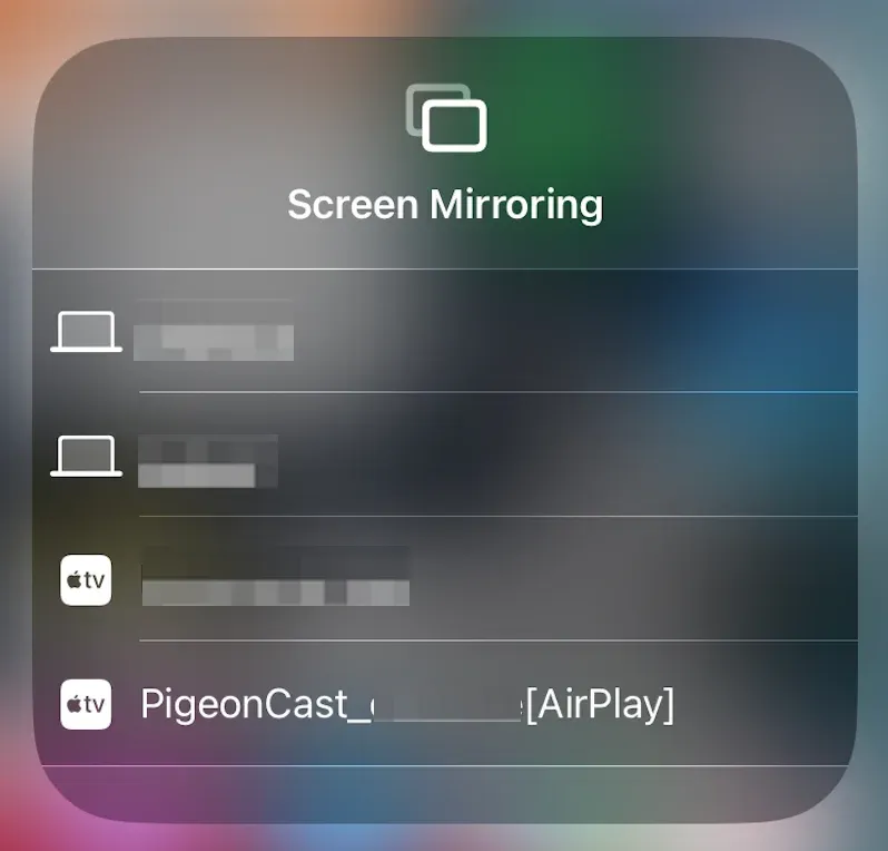 check the device list