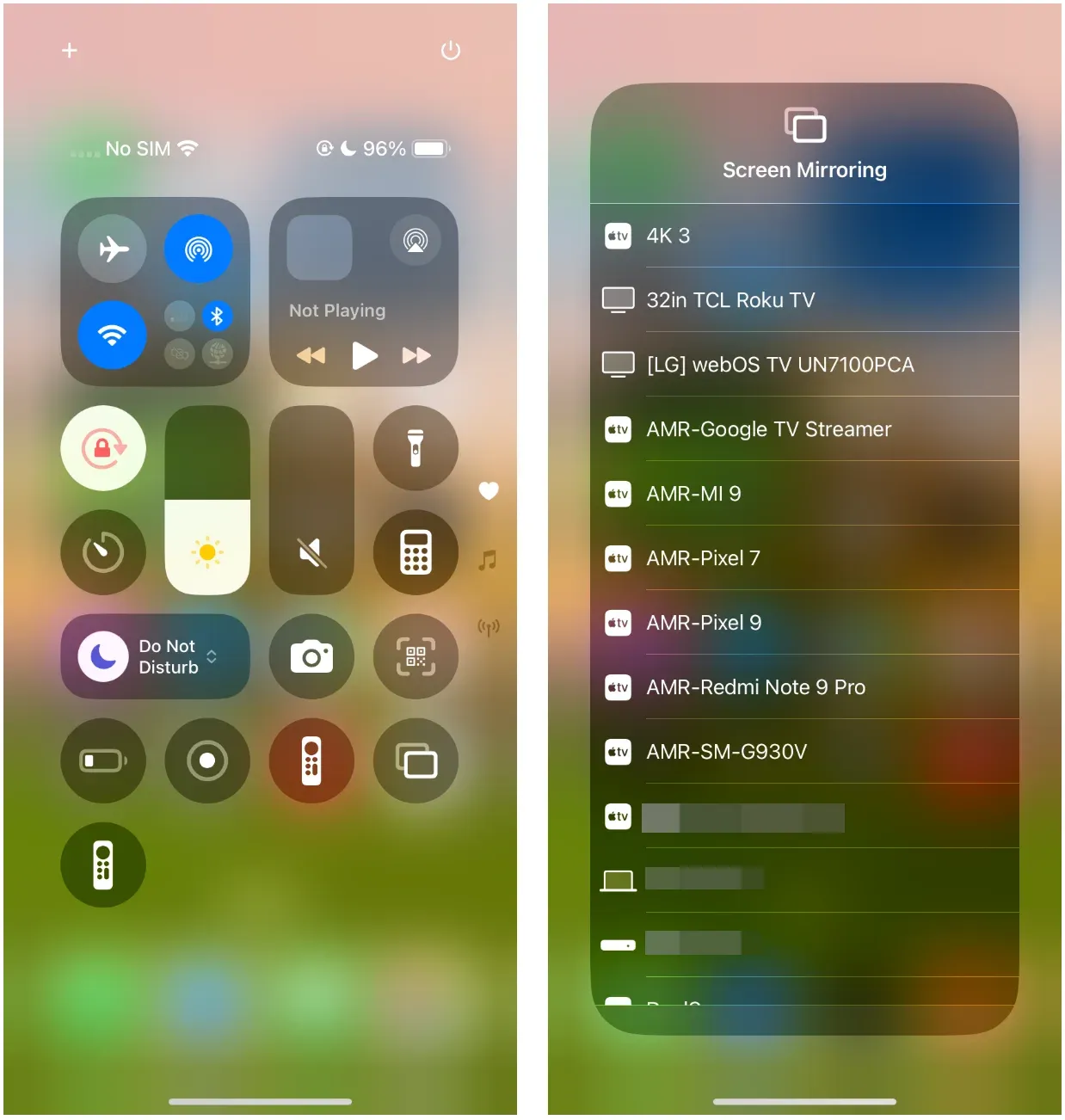 how to mirror iPhone to TV with AirPlay