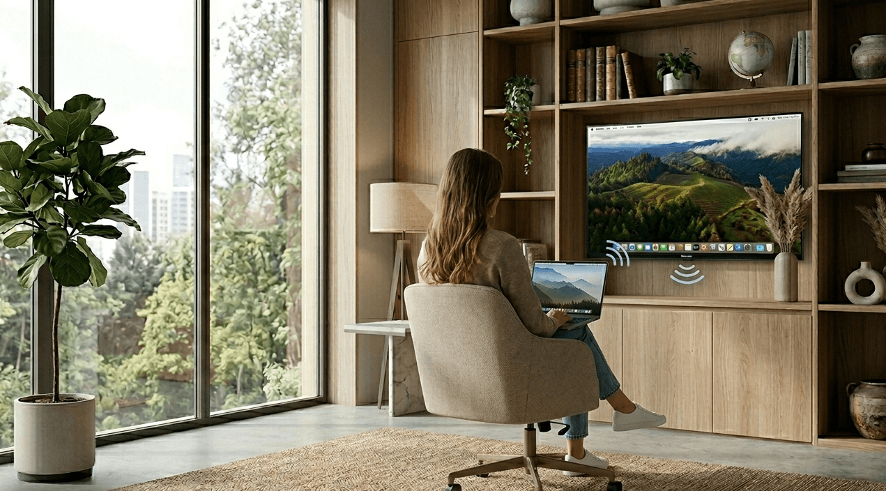 Mirror Mac to Panasonic TV