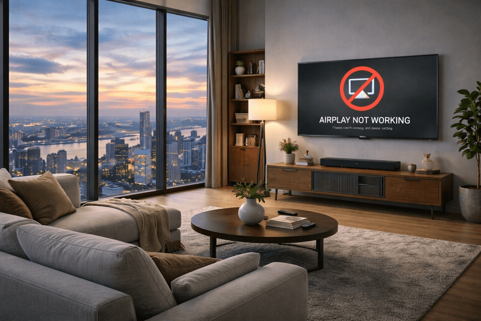 AirPlay not working on TV