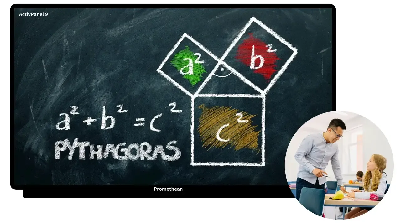 Promethean ActivPanel interactive display in classroom