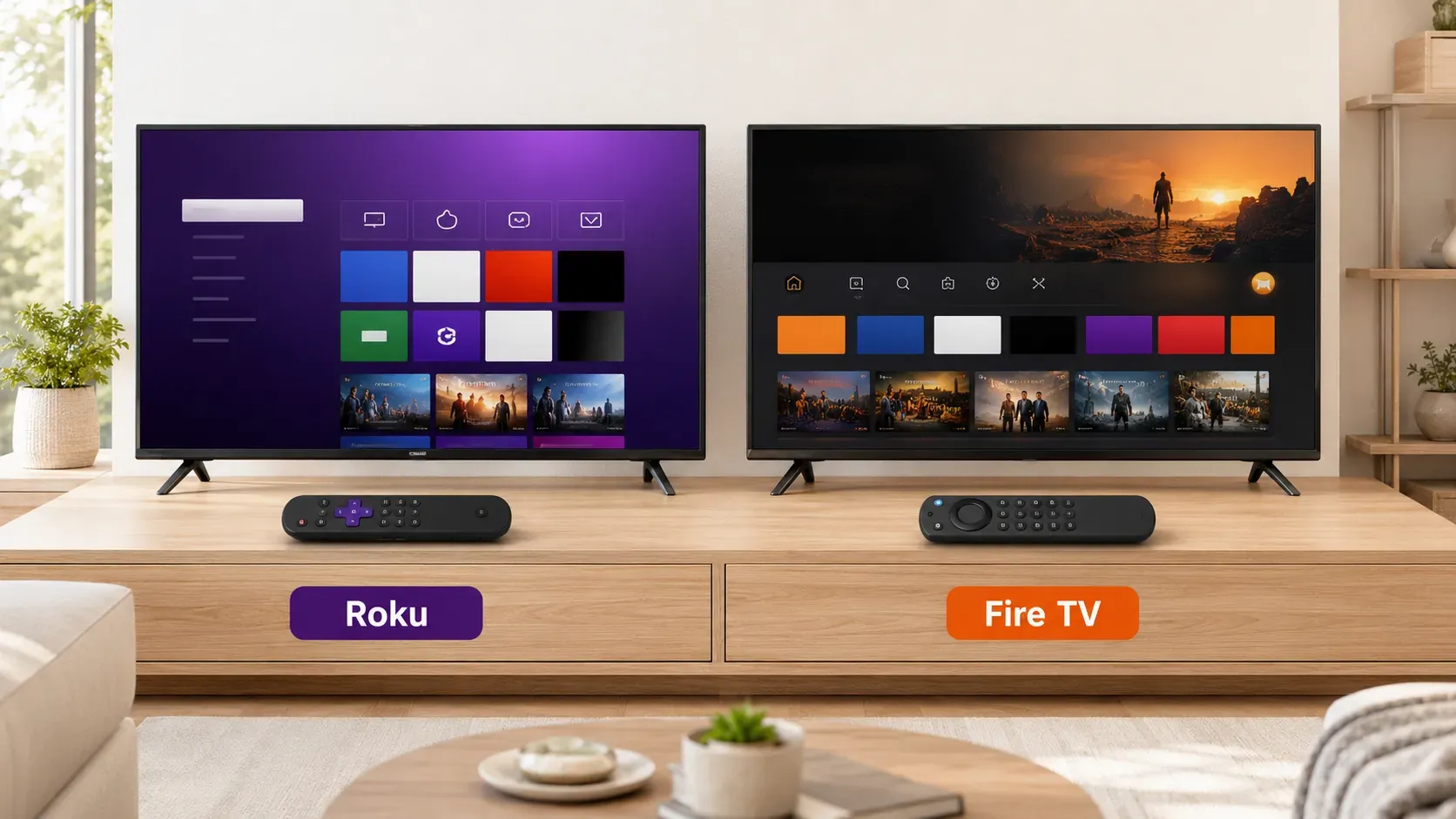 Roku vs Fire TV