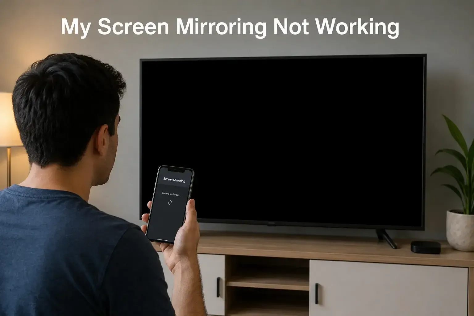 screen mirror not working