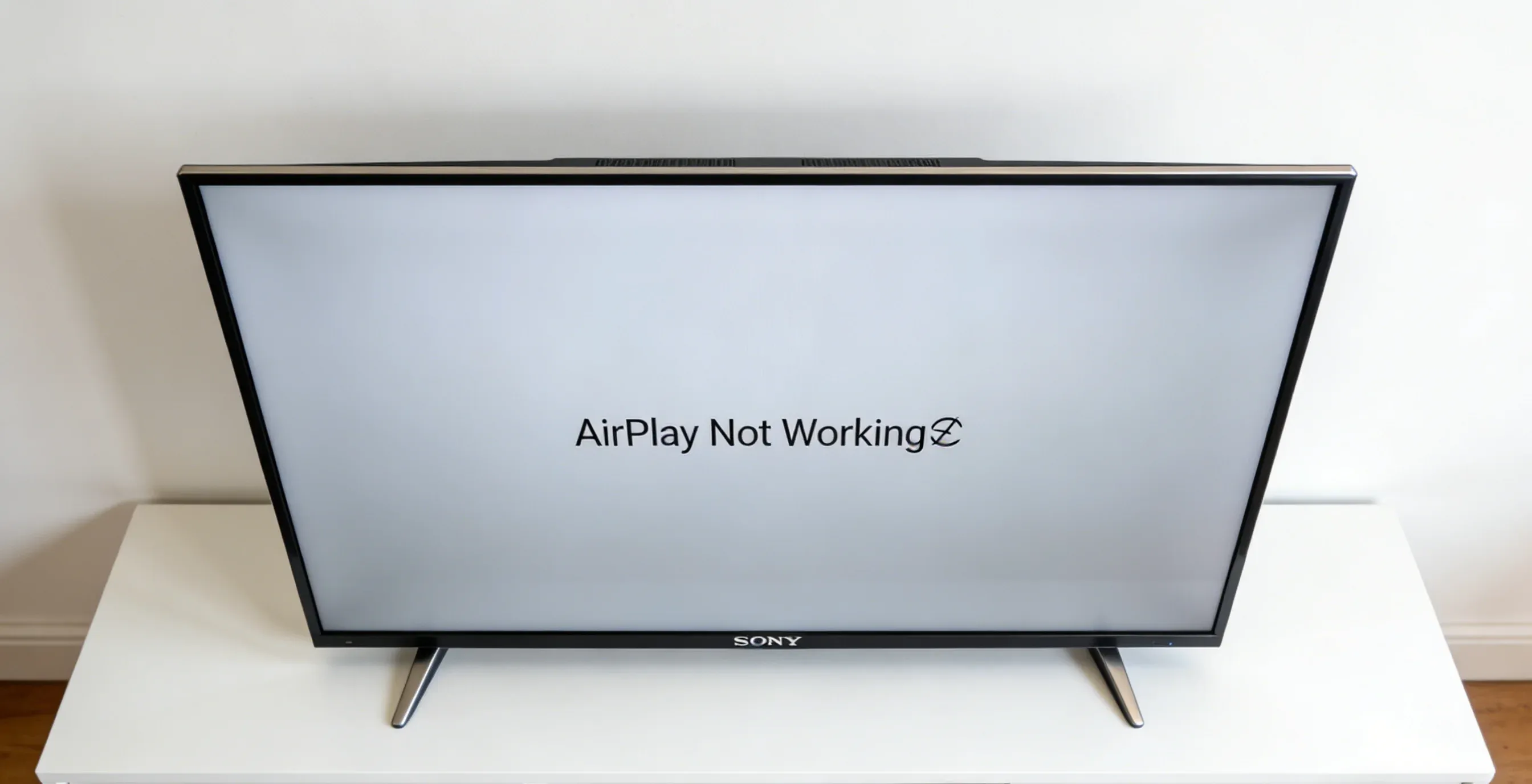 AirPlay Not Working on Sony TV