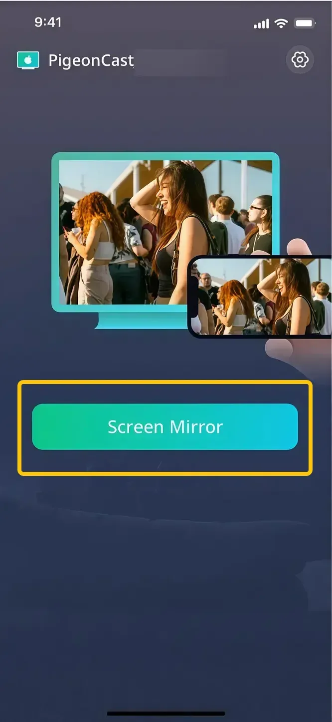 Start mirror