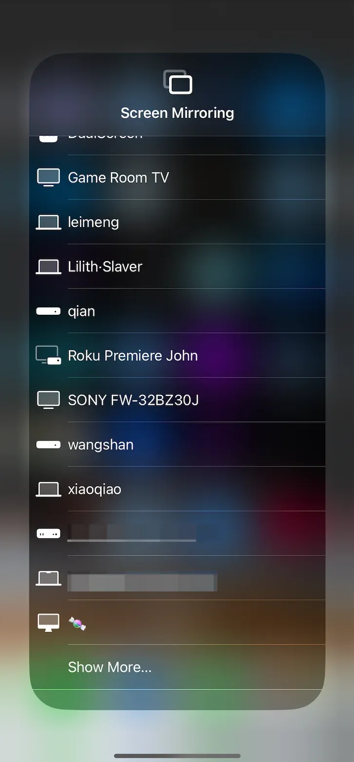 how to AirPlay iPhone to Sony TV
