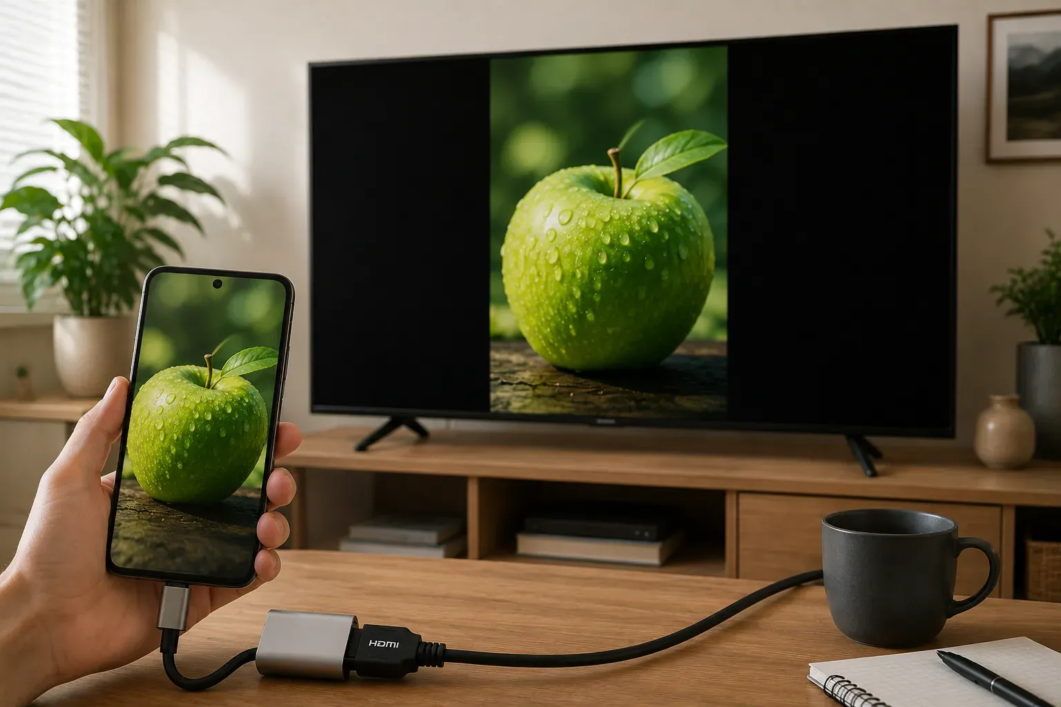 Connect Android to Sony TV with HDMI
