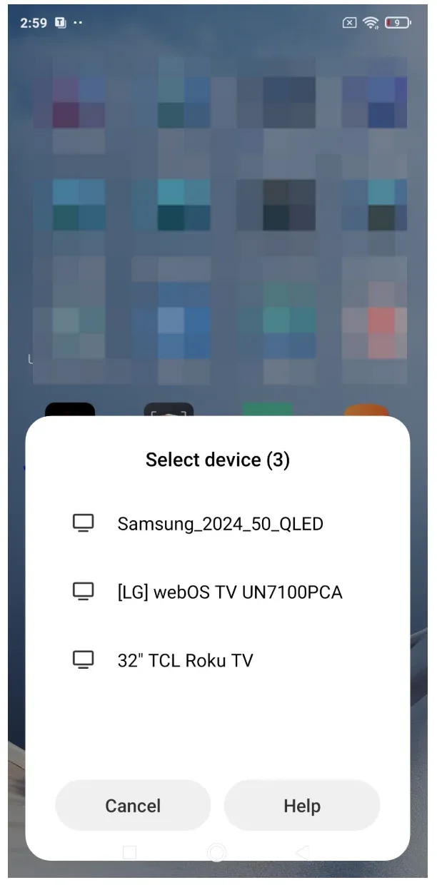 Miracast-supported devices