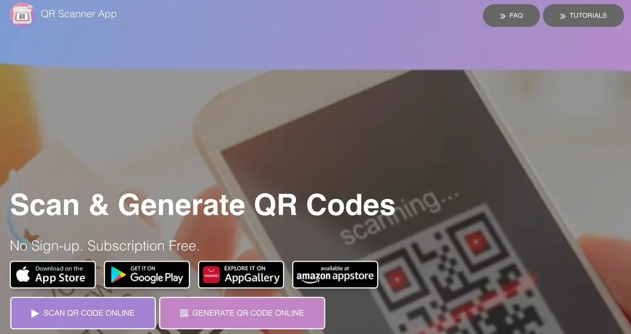 QR Scanner app