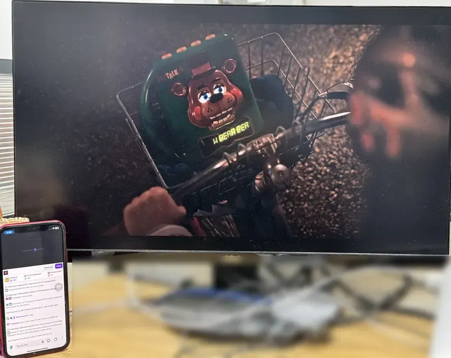 Mirror Twitch on TV