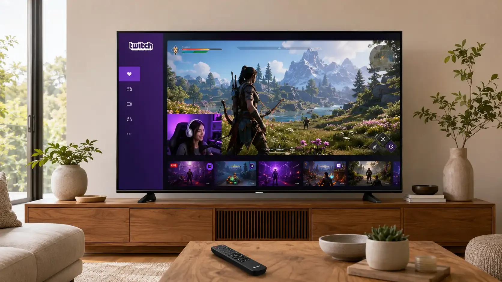 Get Twitch on Samsung Smart TV