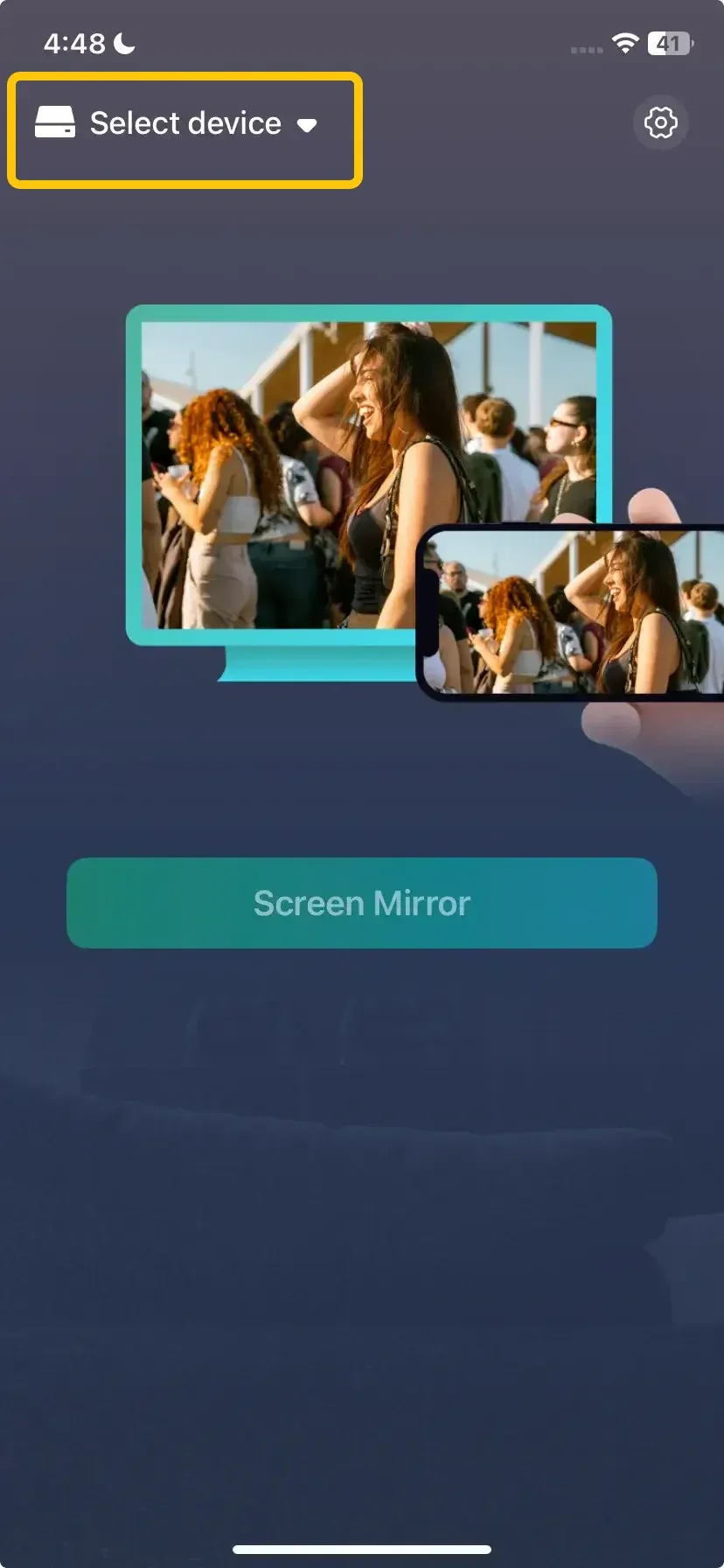 Select device