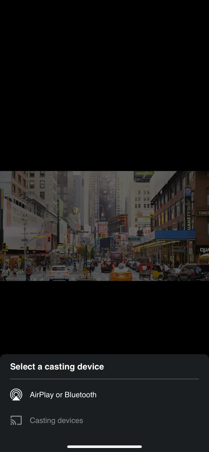 AirPlay or Bluetooth on VLC