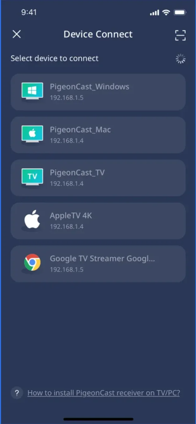 Device list