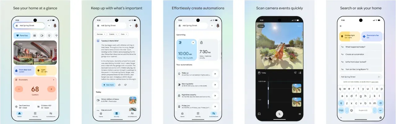 Google Home app