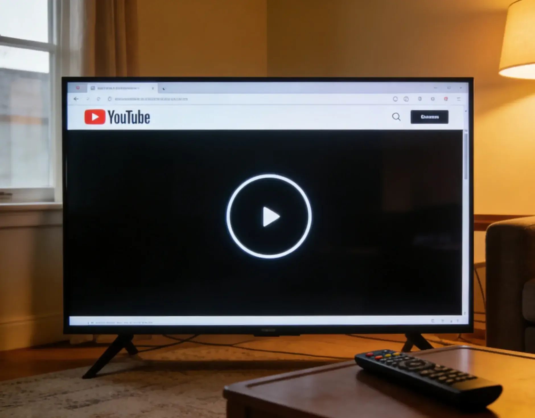 YouTube no funciona en la TV