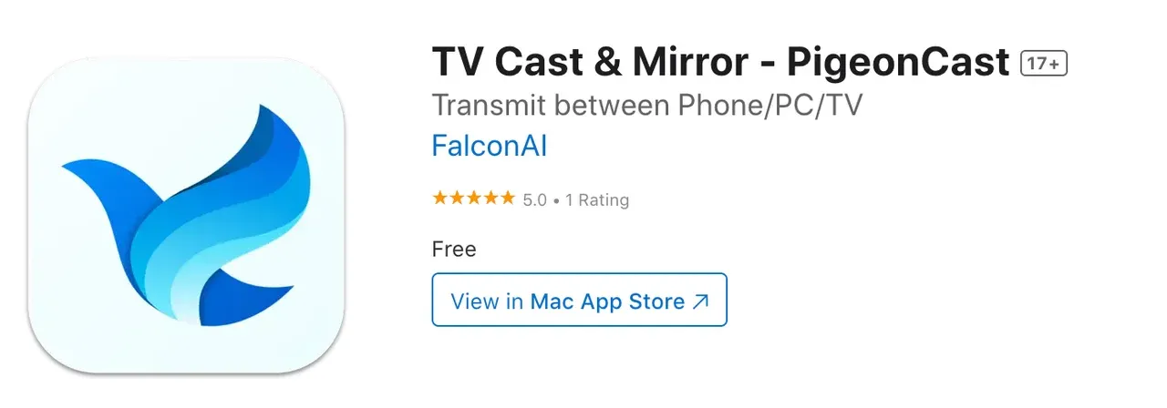 PigeonCast im App Store