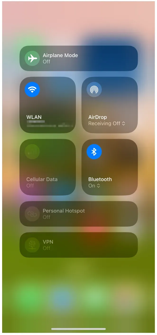 turn on Bluetooth on iPhone