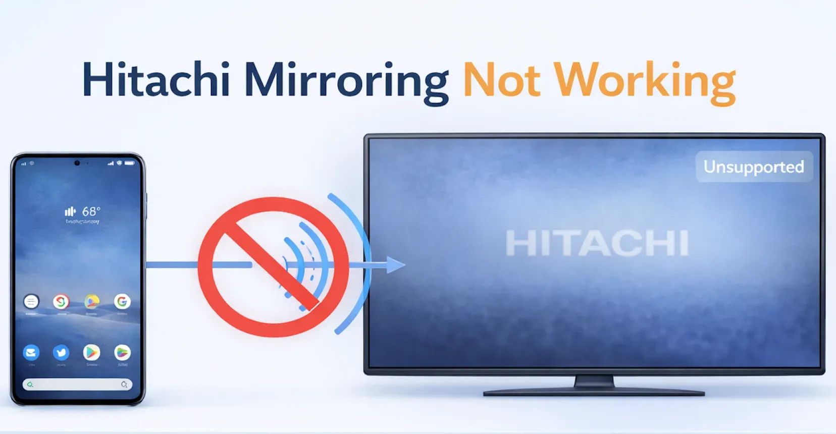 Hitachi mirroring not Working