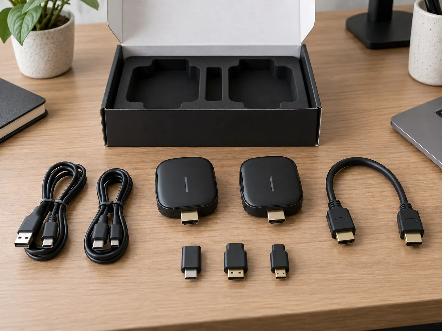 what wireless HDMI kit include